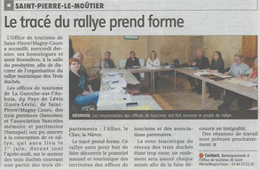 Le Journal du Centre, 18 mars 2013
